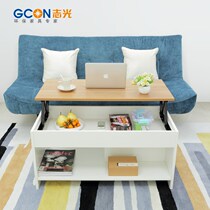 Multifunctional folding coffee table Simple living room Mini small apartment dining table dual-purpose movable coffee table