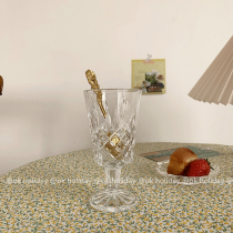 OK holiday * Korean wind ins juice cold drink open goblet ice cream goblet Cup wine wine restaurant decoration
