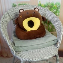 Pillow-up Purpose Room Office Three-in-One Sleeping Pillows Multi-functional Air-Conditioning Blanket School Student Sleeping