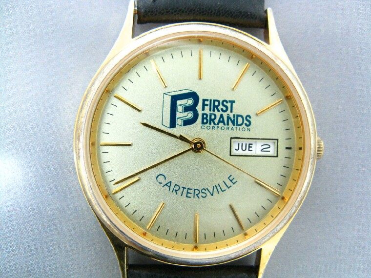 Company Memorial Nissan Dual-calendar Quartz Watch(Spanish Show)