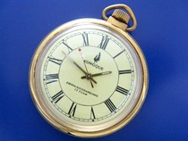 1989 Peacock pocket watch commemorating the 40th anniversary of the founding of the Peoples Insurance Company of China