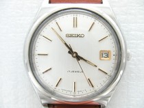 Barrel type Seiko hand-wound mechanical mens watch 6302