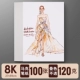 8K (утолщен 120 г) 100 листов