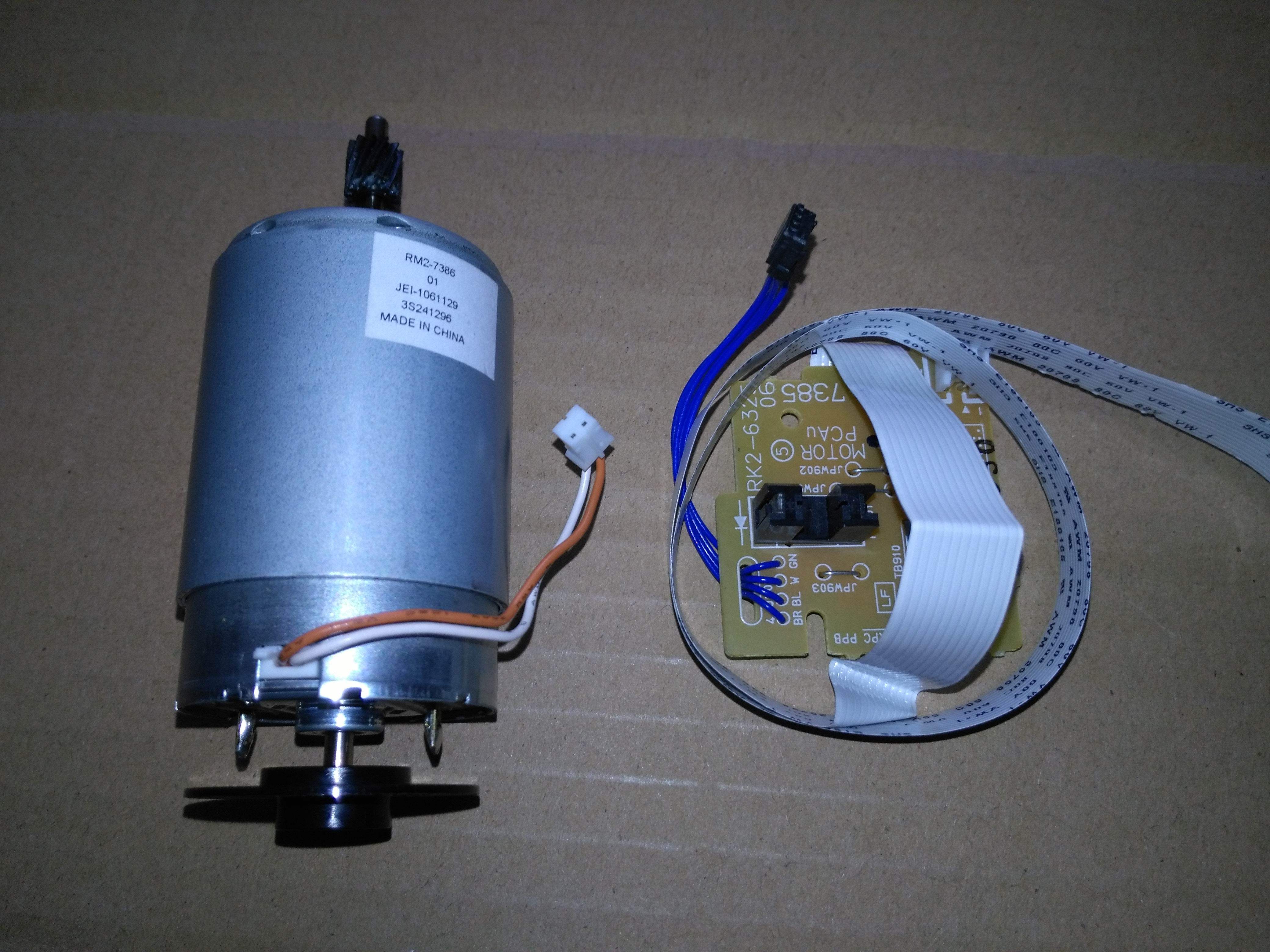 HP126ECU HP127DC Board HP128DC Board Control Board M128 Motor Control Board RM2-7385