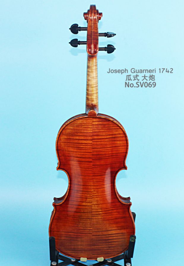 Nhạc cụ violon châu Âu làm bằng tay chuyên nghiệp trình diễn cấp độ guavalli phong cách video hình bầu - Nhạc cụ phương Tây kèn đồng