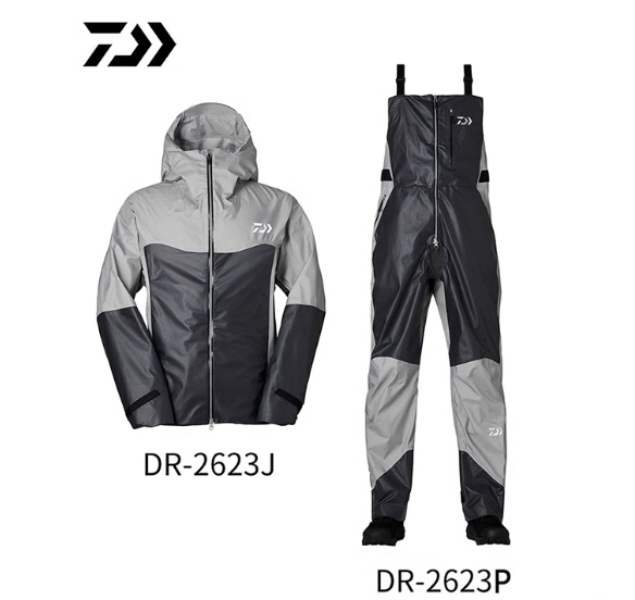 Daiwa Waterproof Hooded Fishing Clothing Raincoat m Dr-2623J Dr-2623P Fishing Clothing Waterproof