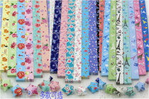 Set star paper five-pointed star lucky star handmade paper wishing bottle origami material