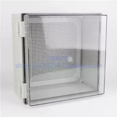 300*300*180 transparent cover ABS outdoor plastic waterproof tank insulated power distribution base PLC control