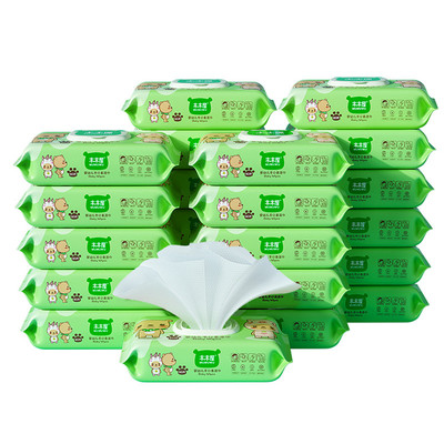 【木木屋】婴儿棉柔湿巾共5大包