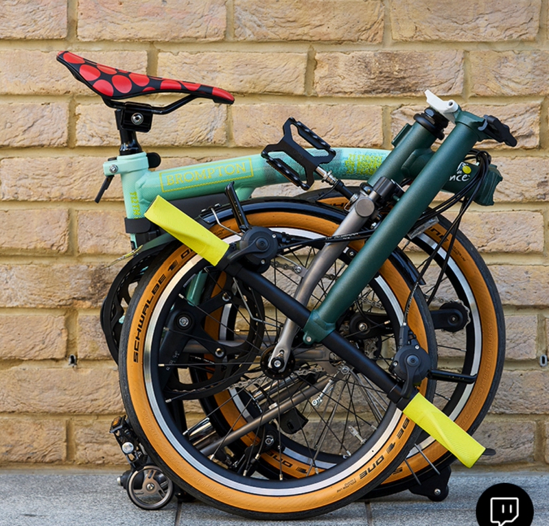 25 Models of British Original Small Folding Bikes Pline Titanium Version 4-Speed, 12-Speed Folding Bicycles in Stock