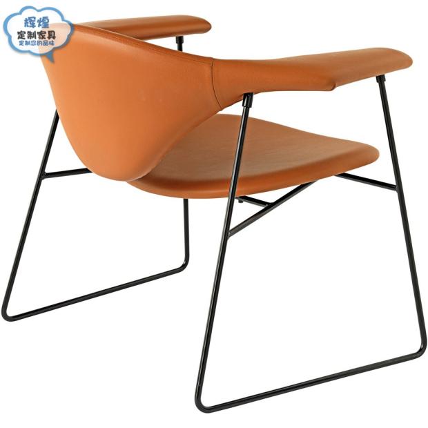 Ghế ăn kim loại sáng tạo thời trang thiết kế nội thất văn phòng lễ tân ghế đàm phán ghế bành ghế giải trí bằng thép kính - Đồ nội thất thiết kế sofa phòng ngủ