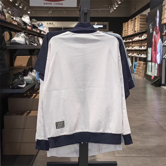 Anta Men's Spring and Autumn Tech Stand Collar Knitted Training Sports Top 152438706