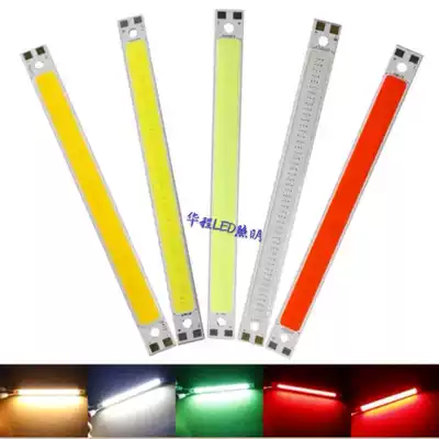 120x10mm red orange yellow green blue purple pink light 10W LED light bar COB light source 12V 10CM high bright light board