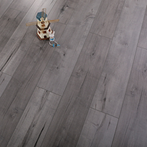 Gray wood floor 12MM laminate flooring simple European style cold color home decoration wood floor environmental protection Geothermal