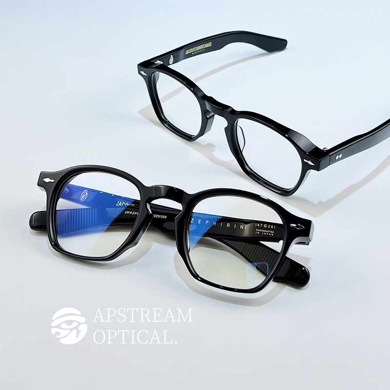 Jacques Marie Mage G-Dragon Style American Retro Handmade Acetate Eyeglass Frames Zephirin