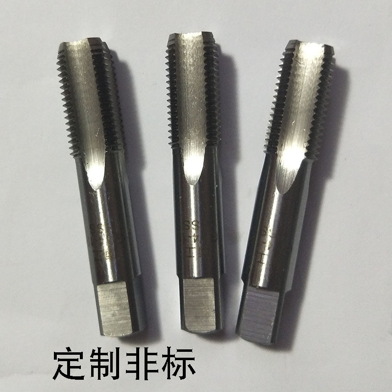 G1 4-19 cylindrical tube threaded screw tapping pipe joint 2 sub-screw tapping pipe before tooth plating 0 0 10 10