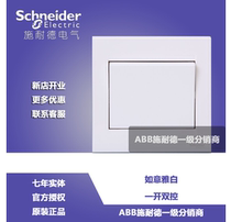 Schneider switch socket Ruyi series Ruyi single-open dual-control one-open dual-control Single-dual-control socket