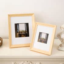 Retro wedding photo frame table 7 inch 8 10 12 6 inch 8K creative American frame plus wash photo frame hanging wall