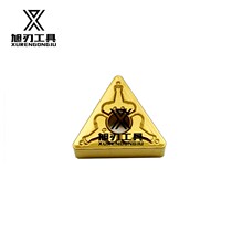 Asahi CNC Blade Lathe TNMG160404 08XR6022 Negative Angle Car Blade Triangular Double-sided 6 Angle Steel