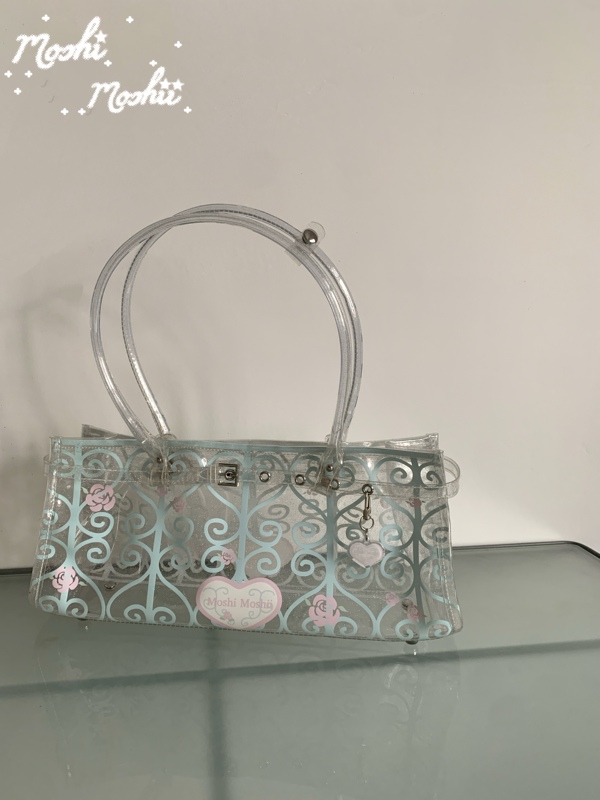 Moshi Moshii Transparent Shoulder Bag Jelly Bag Handbag
