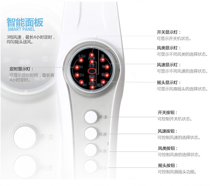 Quạt điện đẹp điều khiển từ xa quạt nhà ký túc xá quạt sàn máy tính để bàn dọc thông minh lắc đầu thời gian quạt im lặng - Quạt điện quạt hơi nước công nghiệp công suất lớn