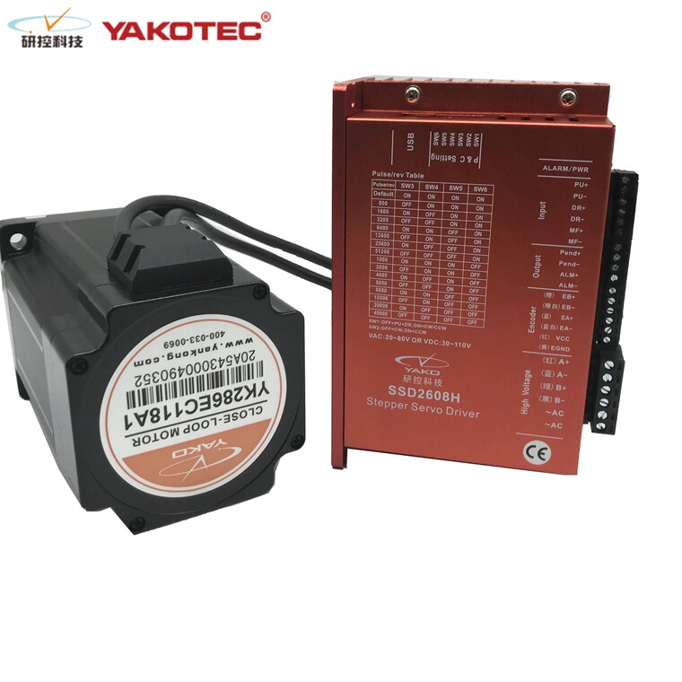 YAKO research and control 86 two-phase closed-loop stepping YK286EC80A1 spot YK286EC118A1YK286EC156A