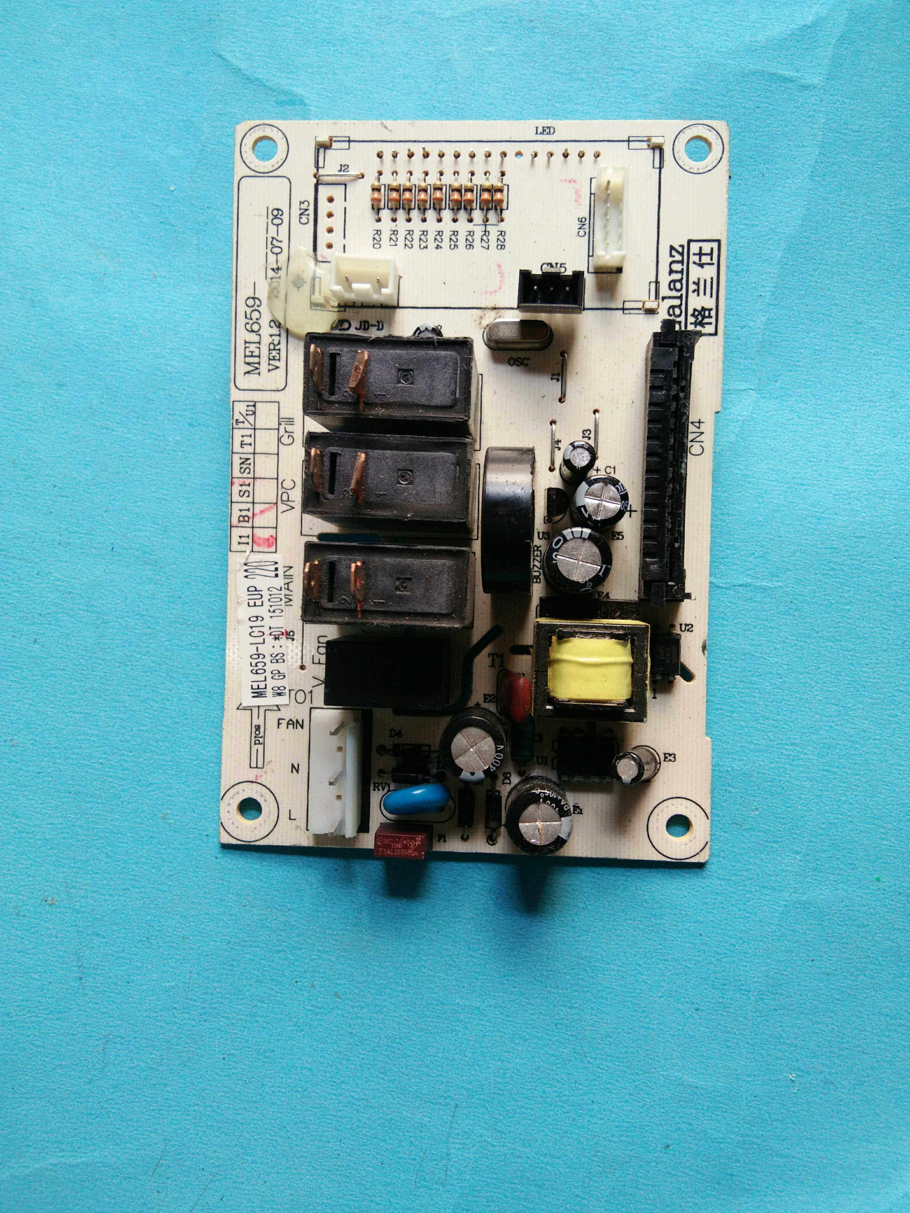 Grans variable frequency microwave oven G90F25CN3LV-Q6 main board computer board MEL659-LC19