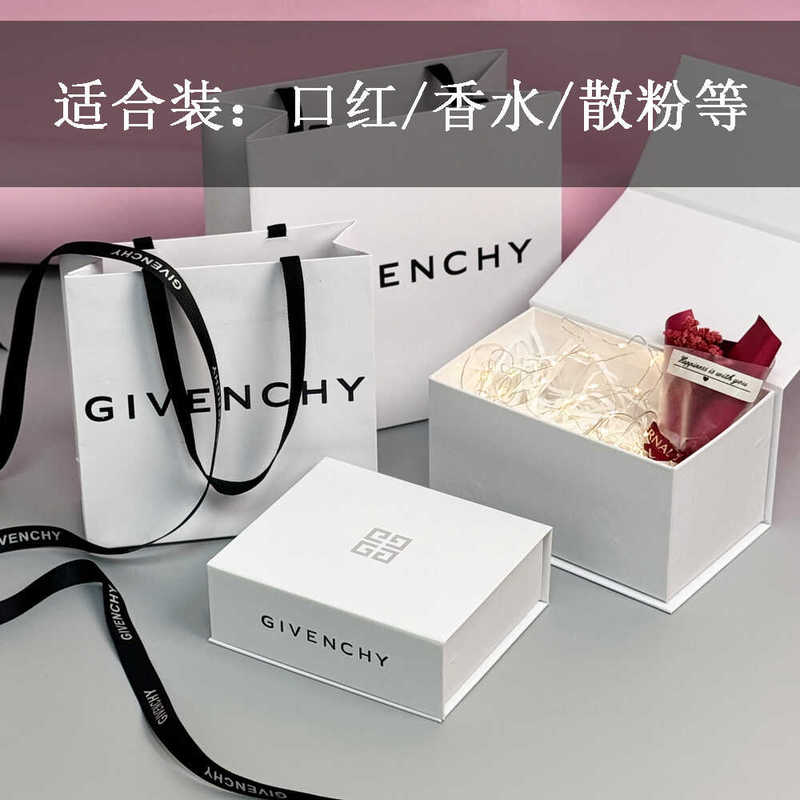 New Givenchy Lipstick and Powder Gift Empty Box Bag Gift Bag Packaging Perfume Paper Bag Tote Bag