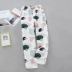 Quần pijama tình nhân, nữ, quần tây nam, xuân hè, vải cotton gạc, quần mặc nhà hai lớp, mỏng hoạt hình, XL, rời - Quần tây Quần tây