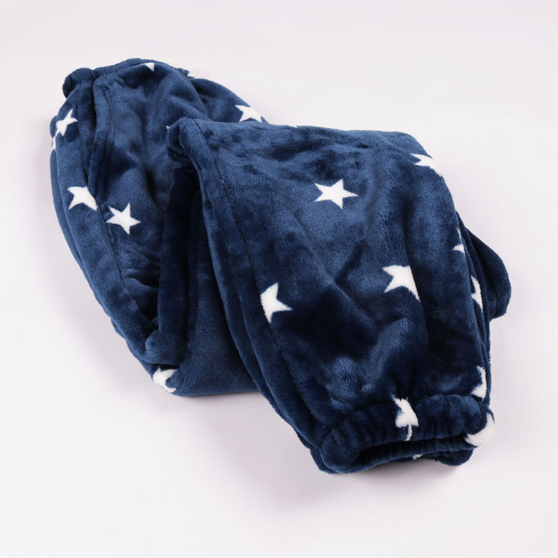 Mùa thu và mùa đông phụ nữ flannel kích thước lớn dày nam pyjama lông cừu san hô quần quần giản dị cặp vợ chồng nhà quần baggy nữ