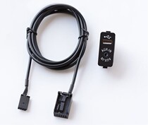 AUX USB 12Pin Port For BMW X5 X3 Z4 E83 E85 E86 E39 E53