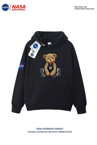 Хлопковая парная одежда для влюбленных подходит для мужчин и женщин, толстовка с капюшоном, с медвежатами, осенняя, подходит для подростков