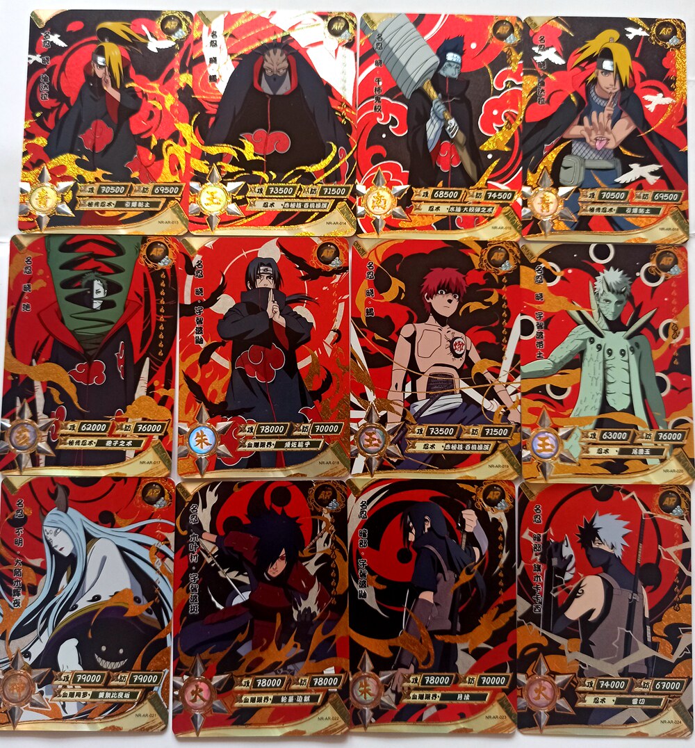 Naruto Card Shippuden Collection Card Full Set AR Card UR Card Uzumaki