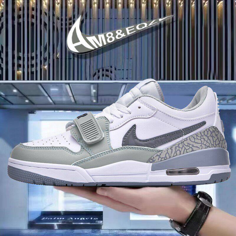 Aj Men's Shoes White Low Basketball Shoes 2025 New Sports Shoes 3L2 Basketball Shoes Sneakers Women's Shoes Couple's Shoes