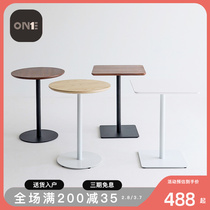 Table square modern household dining table Nordic dining room Net red cafe cafe milk tea shop sales table table