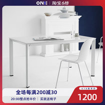 Nordic modern minimalist small family home rectangular glass table office room in talks for café tables