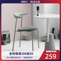 Stool Modern Minimalist Dining Chair Nordic Small Household Dining Room Chairs Cafeterie for talks office chairs Sub-office chairs