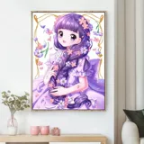 Фиолетовая песня с бриллиантами Sakura 2025 Новая анимация