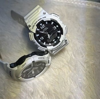 Casio casio dual display waterproof sports watch