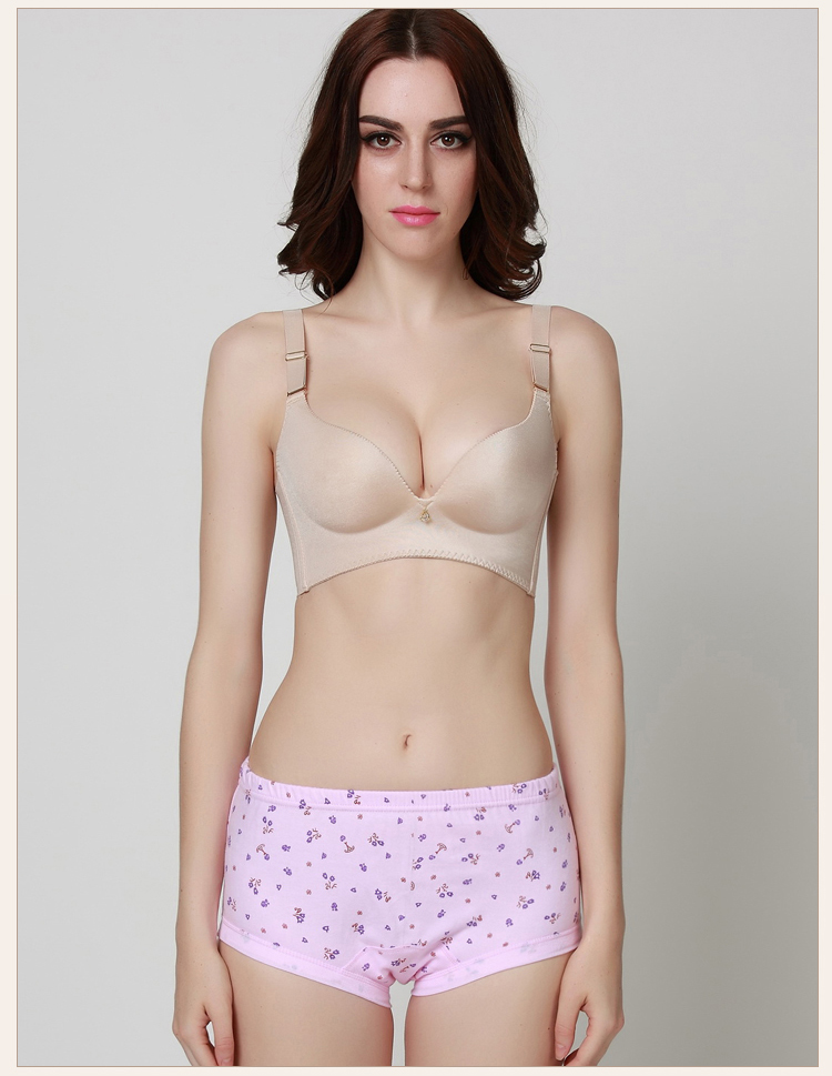 5 đồ lót tải trung niên quần short eo cao nữ cotton lỏng kích thước lớn đồ lót mẹ đồ lót nữ