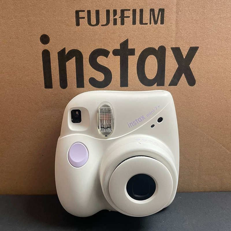 Новая подлинная камера Popoto/Instax mini7+ для съемки, женский селфи-камеры пакет с фотобумагой