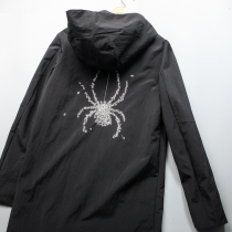 Original design ODM company goods foreign trade mens clothing factory cut standard tail goods Hooded casual windbreaker jacket top