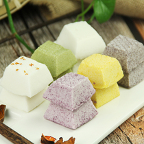 Ningbo specialty multi-flavored yellow cake rice cake glutinous rice cake black rice cake breakfast pastry snacks Snacks