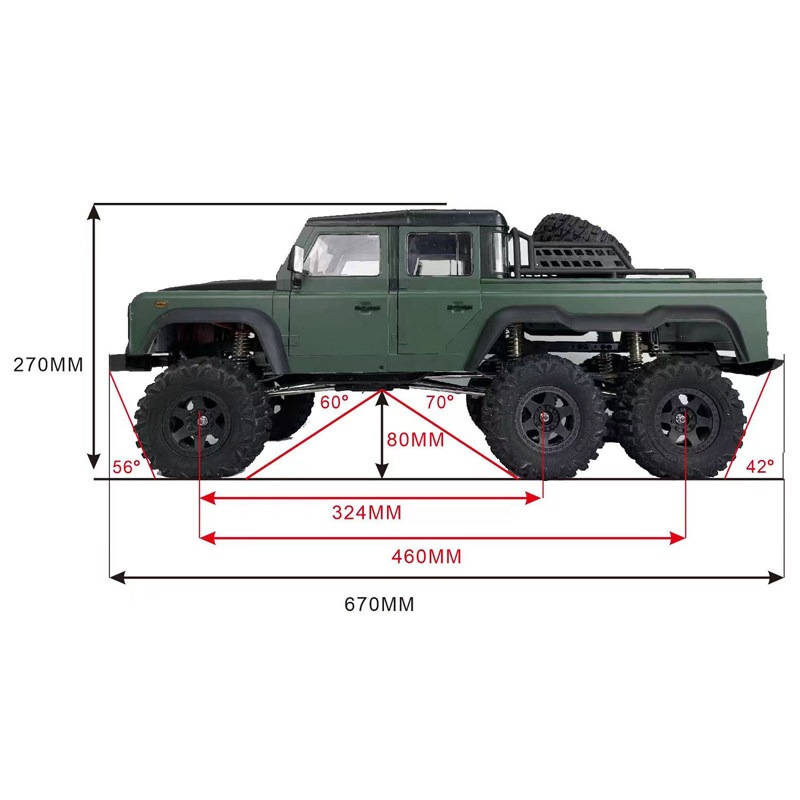 Купить ОВИЛ AXX6 моделирование 6*6 скалолазания скалолазания land rover ...