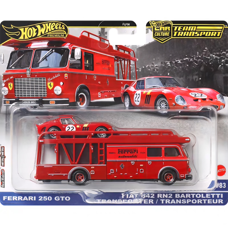 Hot Wheels Ferrari Transporter Flf56H Laikeng Ae86 Transport Set Hotwheels