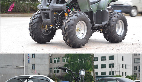 Nhà máy trực tiếp bãi bò nhỏ bốn bánh xe máy off-road xăng dành cho người lớn 125cc trục vi sai truyền mọi địa hình - Xe đạp quad moto ducati mini