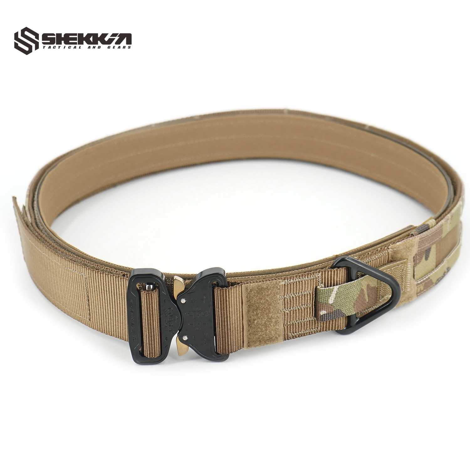 Shekkin Gears TYR Fire Shooter Tactical Belt Real Ice Love with Multicam Delta CAG-Taobao