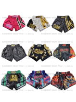 Thailands local brand KiatpetchSKS Muay Thai shorts for men and womens sports fighting quick-drying embroidery