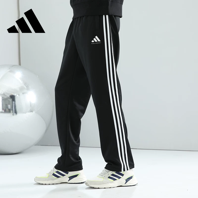 Adidas, осенняя спортивный костюм, куртка, штаны, комплект, свободный прямой силуэт