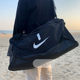 Nike ປຽກແລະແຫ້ງແຍກຕ່າງຫາກຖົງ gym crossbody bag shoulder bag